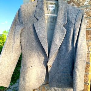 women’s gray koret blazer